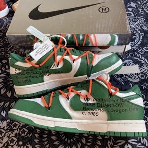 Off-White x Nike Dunk Low LTHR OW
